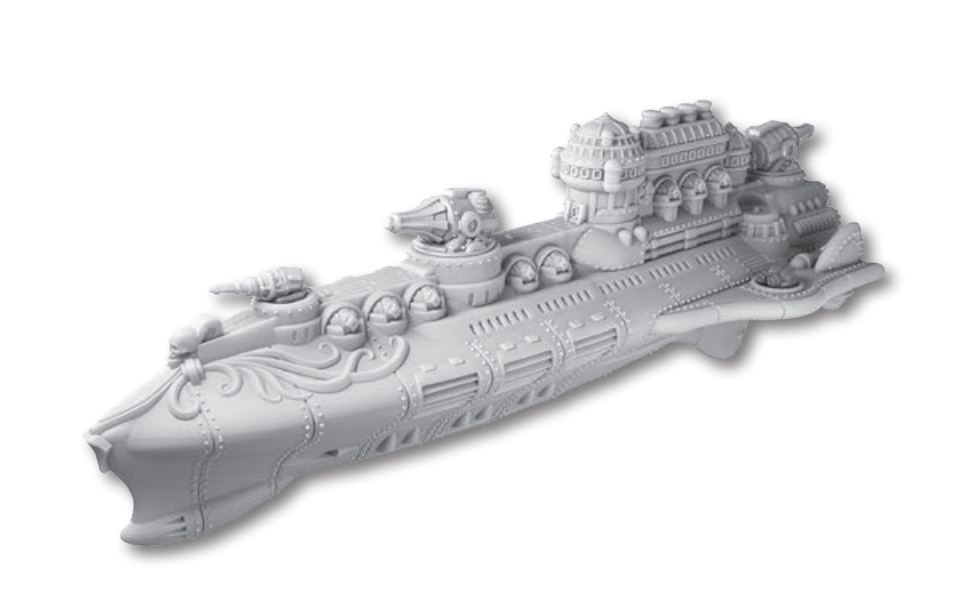 Unit Image - Magenta Levant Battlecruiser / 3